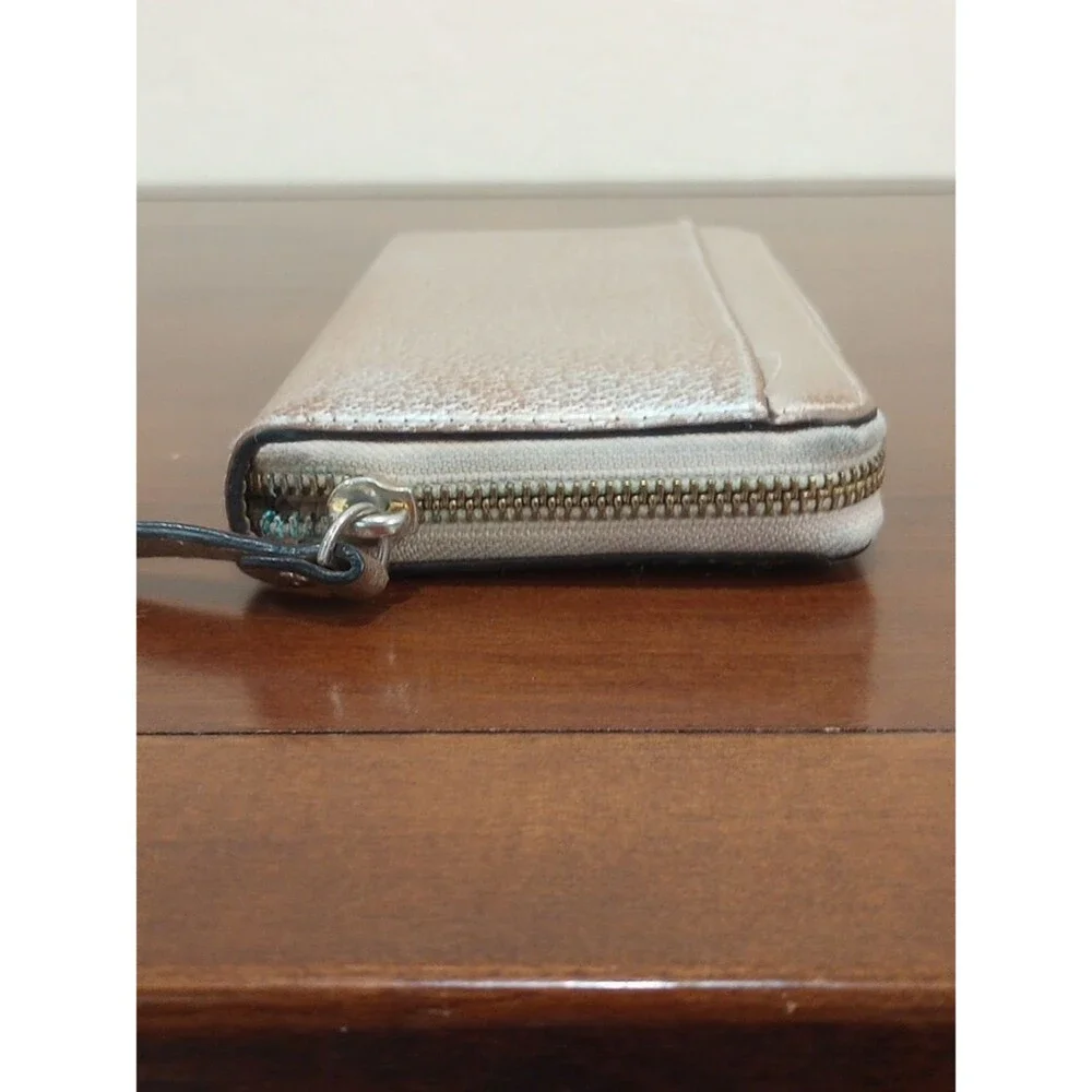 Kate Spade New York Rose Gold Wellesley Neda Metallic Leather Wallet